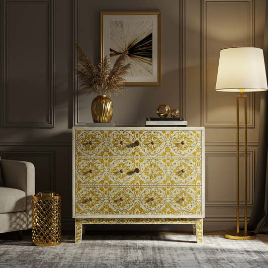 Luxury Bone Inlay or Mother of Pearl Furniture