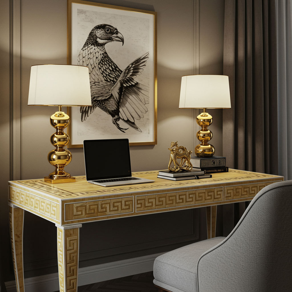 Luxury Bone Inlay or Mother of Pearl Furniture