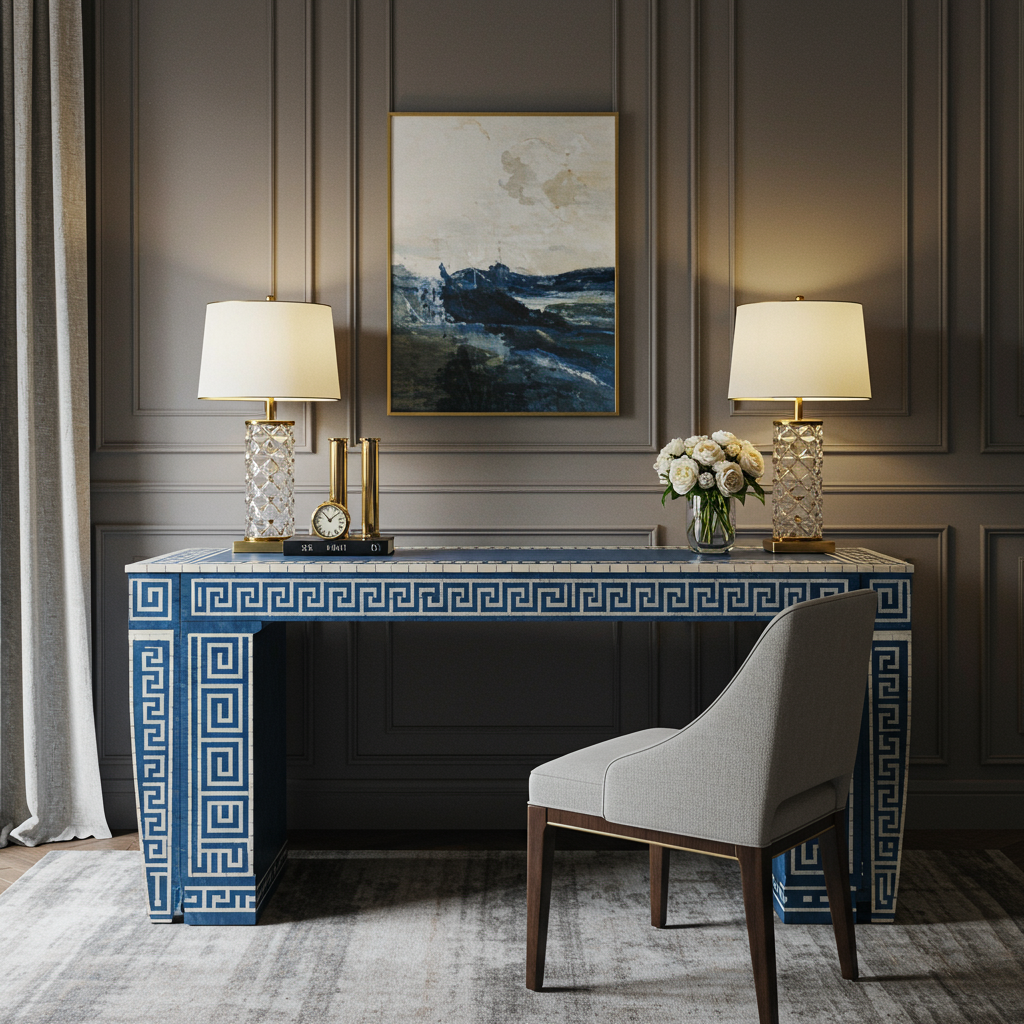 The Art of Bone Inlay Desk: Why it's a must-have for luxury interiors ...
