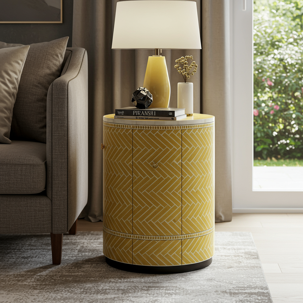 Luxury Bone Inlay or Mother of Pearl Furniture