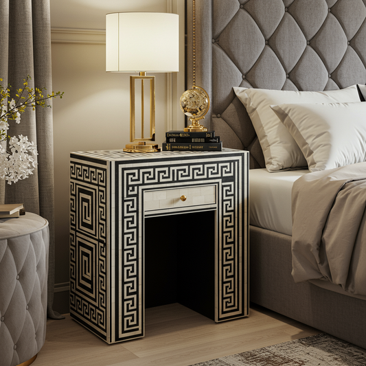 Luxury Bone Inlay or Mother of Pearl Furniture