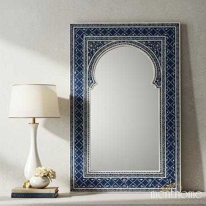 Elegant Arabesque Wall Mirror | Luxury Handmade Mirror