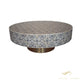 Bone Inlay Vector Design Coffee Table | Luxury Handmade Coffee Table