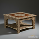Handcrafted Wooden Inlay Coffee Table | Luxury Handmade Coffee Table