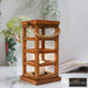 Rectangular Wooden Lantern With Jute Rope Candle Holder | Luxury Handmade Candle Holder