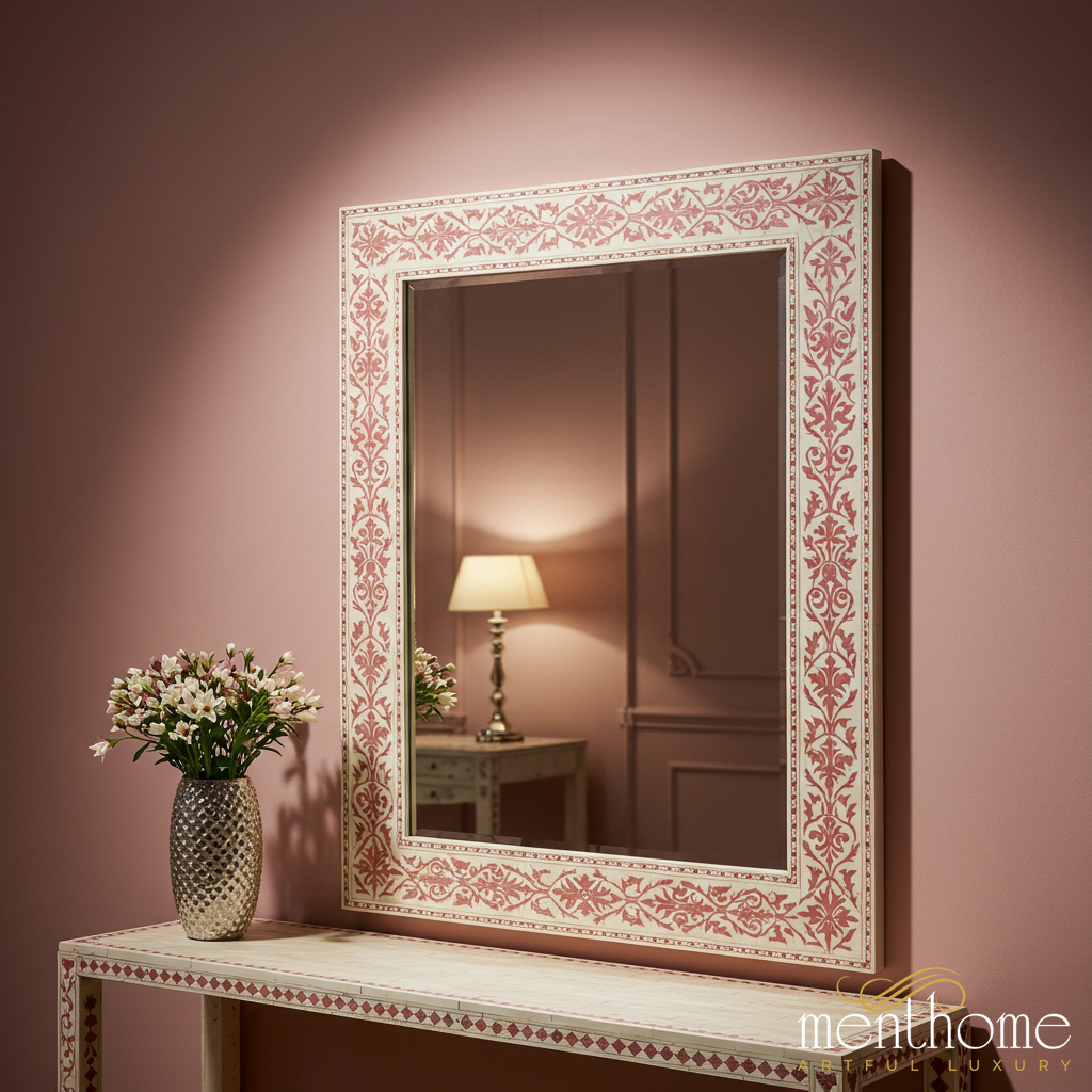 Elegant Victorian Style Mirror | Luxury Handmade Mirror