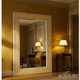 Elegant Decorative Floor Mirror with Greek Key Frame | Luxury Handmade Mirror