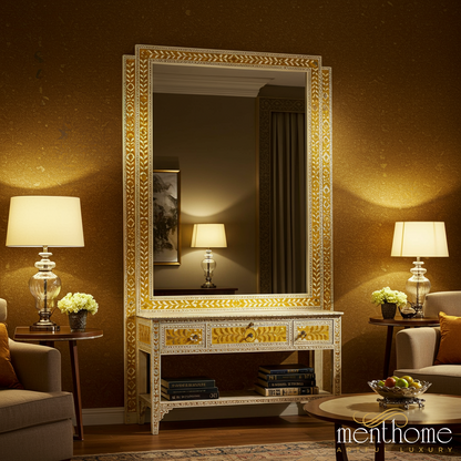 Ornate Decorative Mirror | Luxury Handmade Mirror