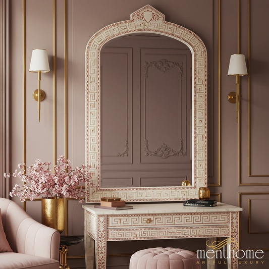 Vintage Elegant Decorative Wall Mirror | Luxury Handmade Mirror