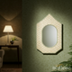 Elegant Octagonal Wall Mirror | Luxury Handmade Mirror
