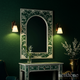 Elegant Vintage Floral Mirror | Luxury Handmade Mirror