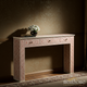 Handcrafted Inlaid Bone Side Table | Luxury Handmade Console