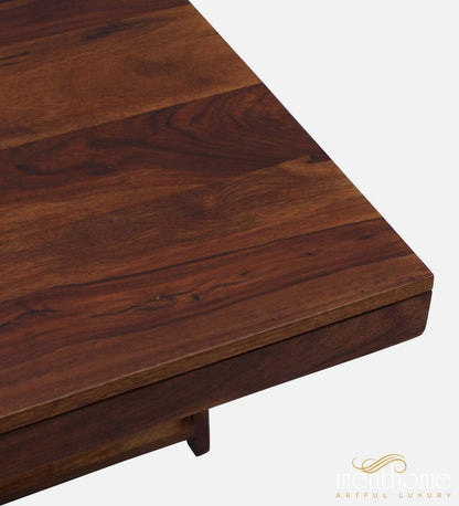 Modern Rosewood Dining Chair and Table In Provincial Teak Finish with Cushioning | Luxury Handmade Chair