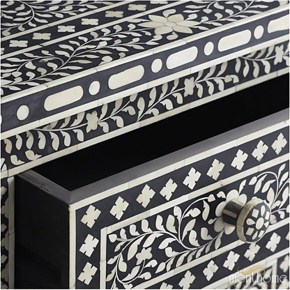 dressers Bone Inlay 4 Drawers Furniture | Luxury Handmade Dresser