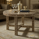 Handcrafted Indian Bone Inlay Round Coffee Table | Luxury Handmade Coffee Table