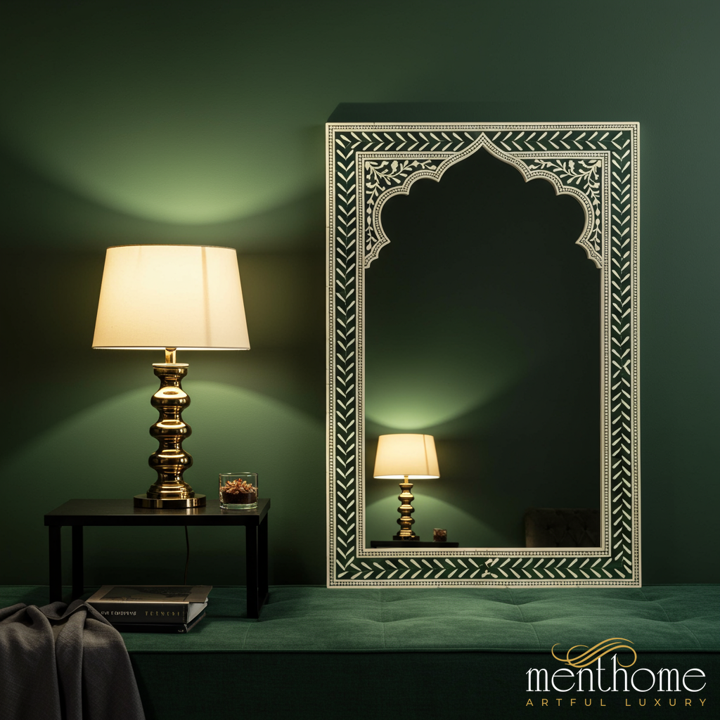 Ornate Moroccan Style Decorative Wall Mirror | Luxury Handmade Mirror