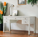 Bone Inlay desk | Handmade table | Brass leg | Ring Pattern | Luxury Handmade Desk