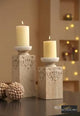 Wooden Cup Candle Holder Set | Luxury Handmade Candle Holder