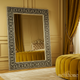 Ornate Large Decorative Floor Mirror | Luxury Handmade Mirror