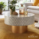 Modern Bone Inlay Handmade Coffee Table | Luxury Handmade Coffee Table