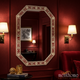 Elegant Ornate Octagonal Wall Mirror | Luxury Handmade Mirror