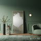 Ornate Decorative Floor Mirror with Intricate Frame | Luxury Handmade Mirror