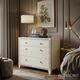 Elegant White Decorative Chest of Drawers | Luxury Handmade Dresser