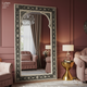Elegant Ornate Full-Length Wall Mirror | Luxury Handmade Mirror
