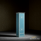 Blue Decorative Tall Storage Cabinet with Sunburst Design | Luxury Handmade Tallboy