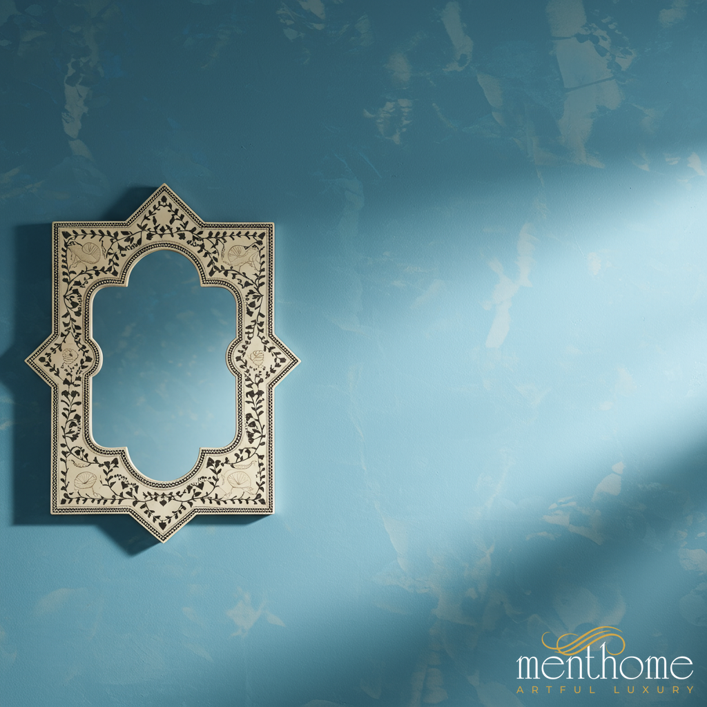 Elegant Ornate Wall Mirror | Luxury Handmade Mirror