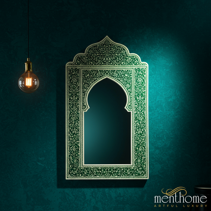 Elegant Moroccan-Inspired Wall Mirror | Luxury Handmade Mirror