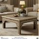 Intricately Handcrafted Bone Inlay Coffee Table | Luxury Handmade Coffee Table