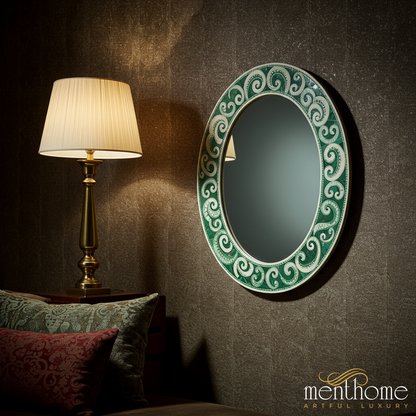 Elegant Vintage Mirror with Ornate Frame | Luxury Handmade Mirror