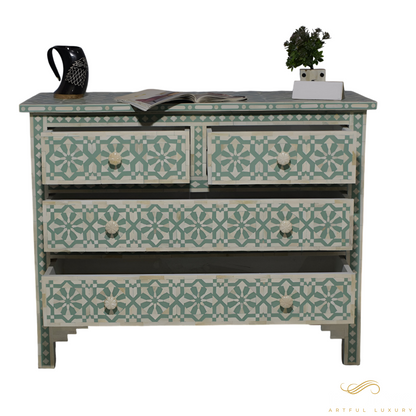 Antique Bone Inlay dressers | Luxury Handmade Dresser