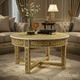 Elegant Handcrafted Inlay Coffee Table | Luxury Handmade Coffee Table