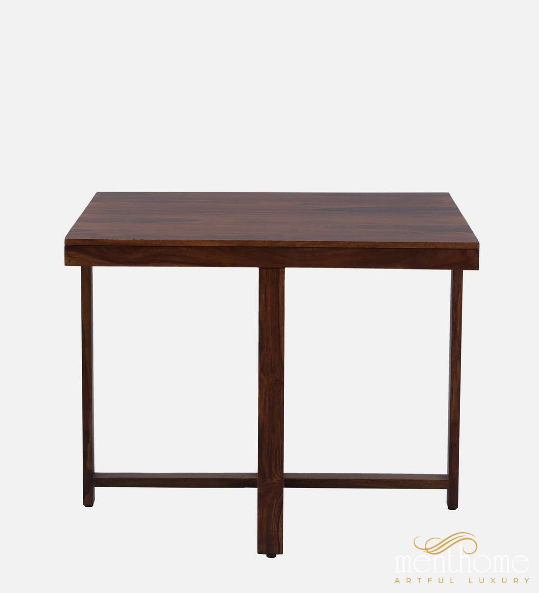 Modern Rosewood Dining Chair and Table In Provincial Teak Finish with Cushioning | Luxury Handmade Chair
