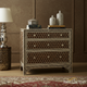 Vintage Inspired Honeycomb Pattern Wooden Chest of Drawers | Luxury Handmade Chest of Drawer
