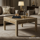 Handcrafted Inlaid Bone Coffee Table | Luxury Handmade Coffee Table