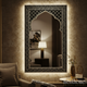 Elegant Moroccan Arch Mirror | Luxury Handmade Mirror