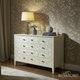 Elegant Floral Pattern Wood Dresser with 4 Drawers | Luxury Handmade Dresser