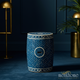 Blue Mosaic inlay Garden Stool | Luxury Handmade Stool