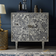 Hexagonal Patterned Decorative Cabinet | Luxury Handmade Cabinet