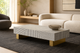 Luxury Grey Bone Inlay Coffee Table with Brass Legs