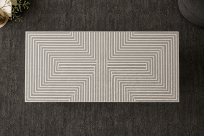 Luxury Grey Bone Inlay Coffee Table with Brass Legs