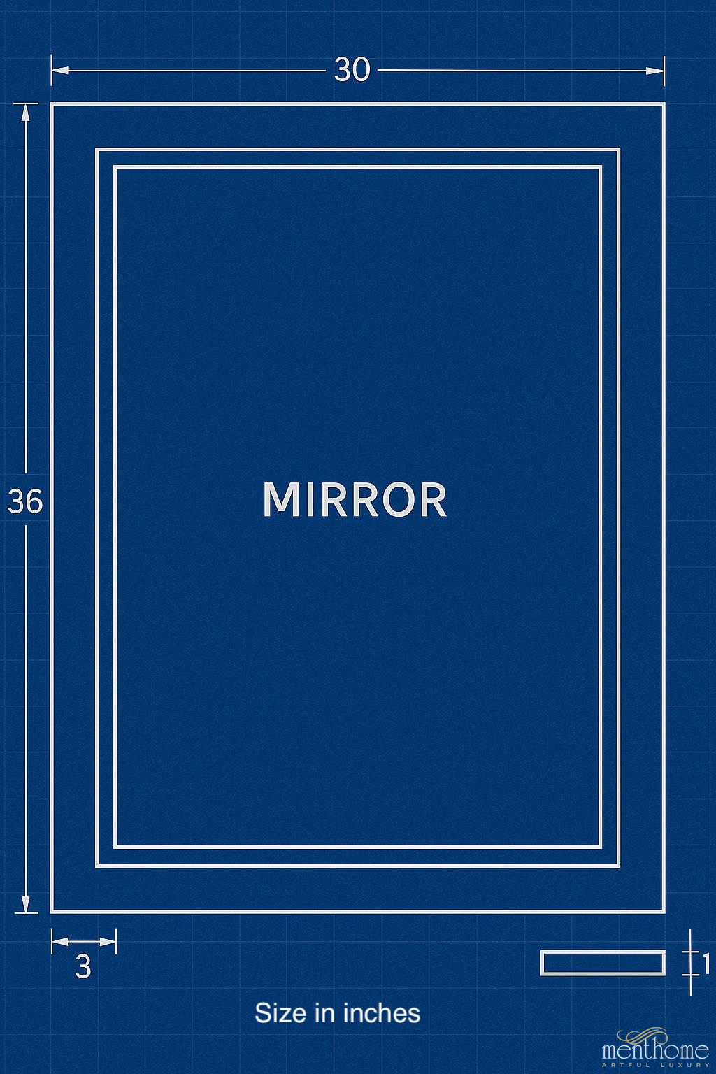 Elegant Paisley Framed Wall Mirror | Luxury Handmade Mirror