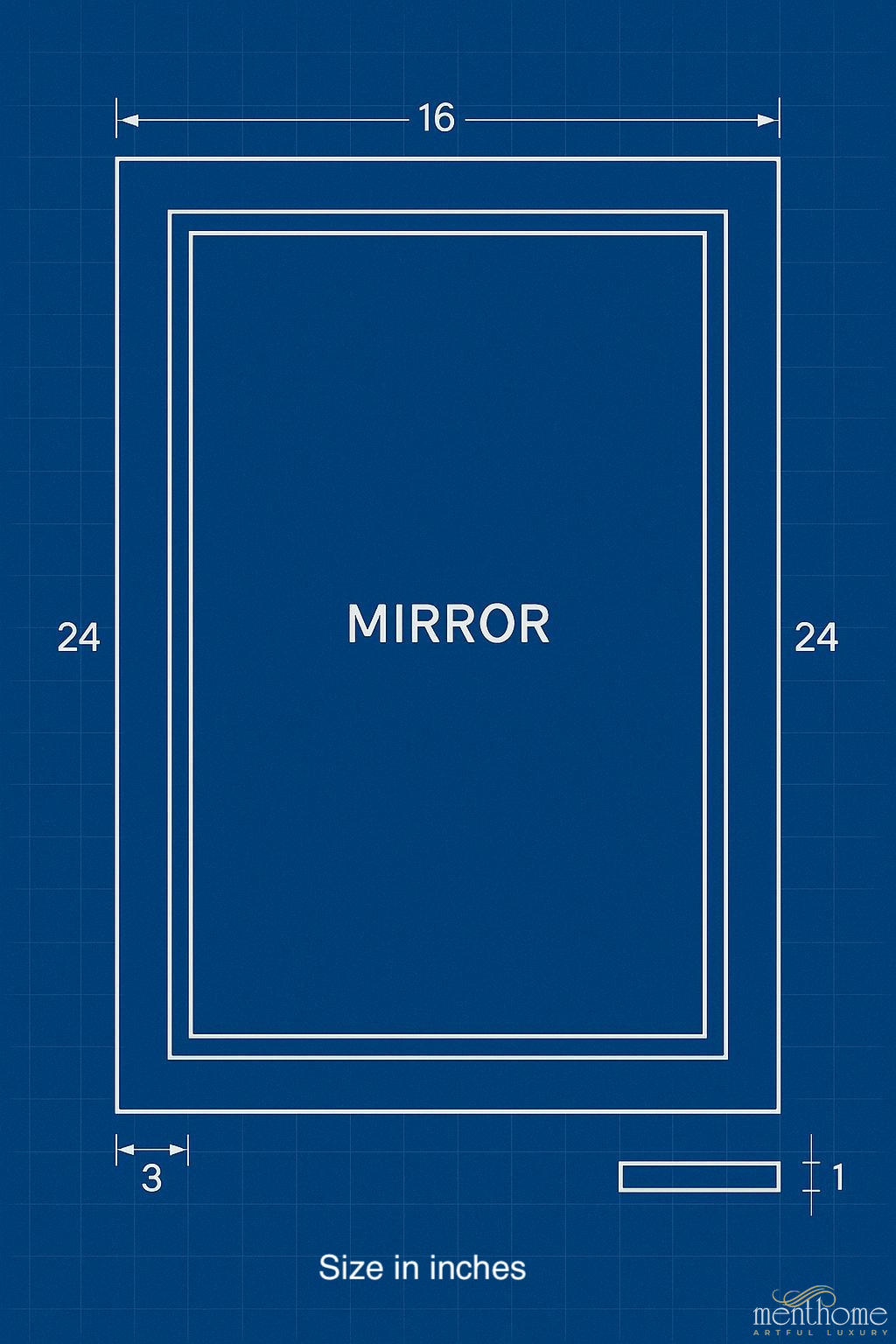 Elegant Paisley Framed Wall Mirror | Luxury Handmade Mirror