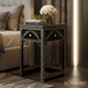 Black and White Inlaid Bedside Table | Luxury Handmade Bedside Table
