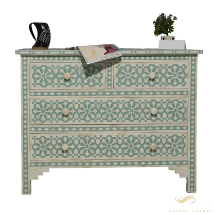 Antique Bone Inlay dressers | Luxury Handmade Dresser