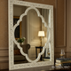 Ornate Decorative Wall Mirror with Carved Floral Frame | Luxury Handmade Mirror