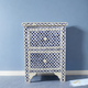 Inlaid Bedside Table | Handmade Table Made in India | Luxury Handmade Bedside Table